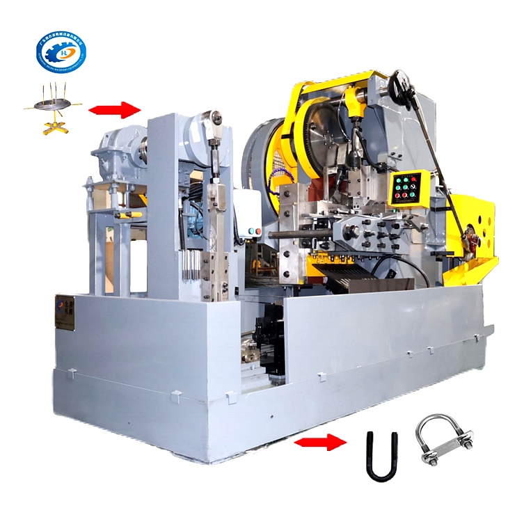 Fully automatic U-bolt forming machine