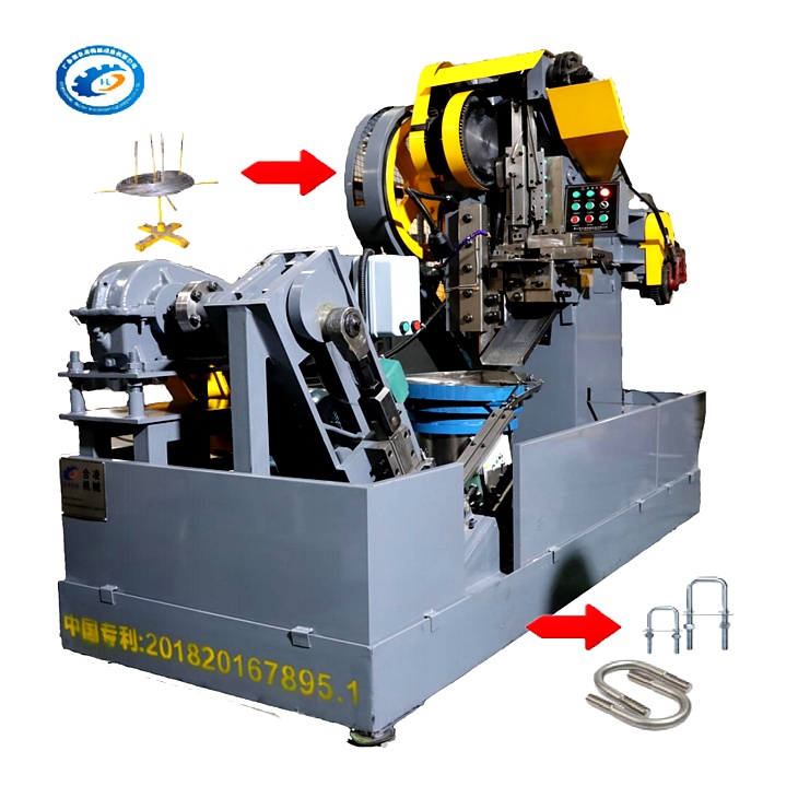 Automatically cut off double-headed small U-shaped machine
