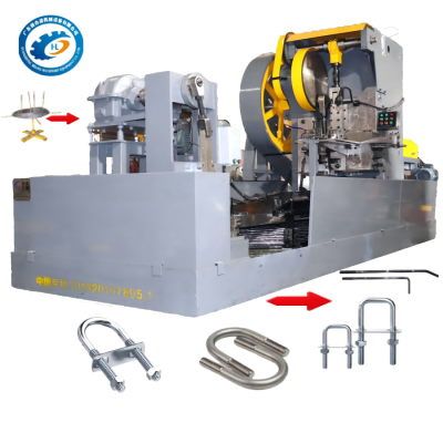 Fully automatic U-bolt forming machine
