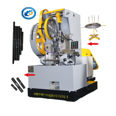 Fully automatic vertical tooth rubbing machine